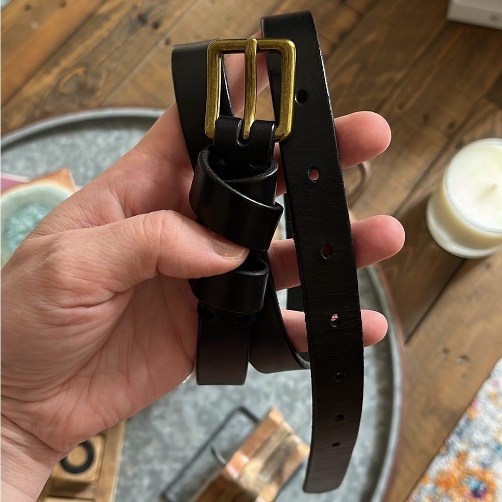 EUC. J. Crew Leather Belt.